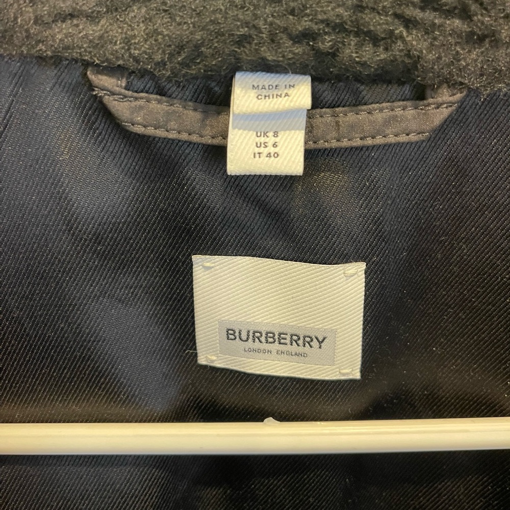 Burberry Wool Blend Logo Intarsia Vest View 4